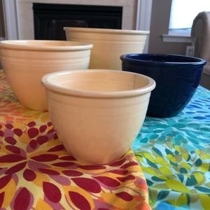 Antique Fiesta nesting bowls